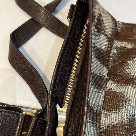 Authentic vintage Vivienne  Westwood Crossbody bag safari print - Picture 7 of 13